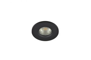 IKA Round black oprawka zewnętrzna IP65 czarna AZ3017