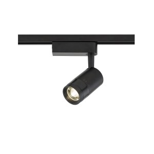 PROFILE ZOOM LED 9W 3000K  oprawa regulowana czarna do szyn zmienny kąt świecenia