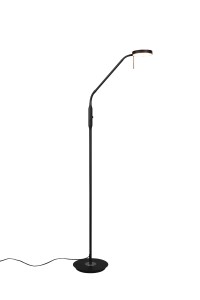 MONZA 423310132 lampa stojąca czarna LED 12W CCT ściemnianie dotykowe