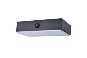 FADI kinkiet solarny z czujnikiem ruchu 5W czarny IP54 6939501330
