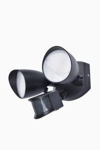 SHRIMP 2 reflektorki zewnętrzne z czujką ruchu 23,5W czarny mat IP54 7622222012