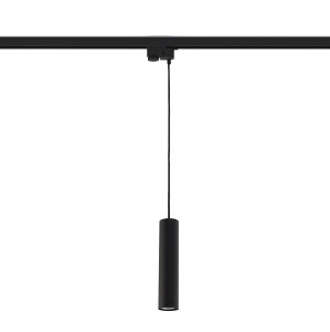 PROFILE EYE lampa wisząca długa czarna GU10 wpinana do szyn