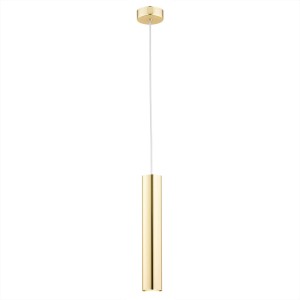 GOMERA lampa złota tuba wisząca 1xGU10