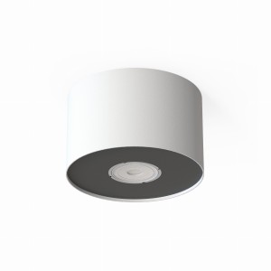 POINT S tuba GU10 biała spód srebrny lub grafitowy wysokość 8cm