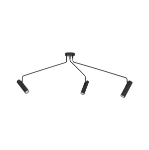 EYE SUPER lampa z regulowanymi ramionami czarna 3xGU10
