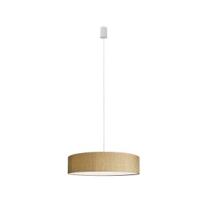 TURDA lampa wisząca abażur złoty 65cm 3xE27