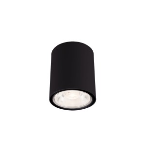 EDESA LED M oprawa sufitowa zewnętrzna tuba czarna LED 7W 3000K