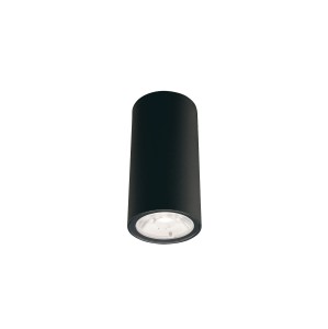 EDESA LED S oprawa sufitowa zewnętrzna tuba czarna LED 3W 3000K