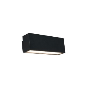 UNIT LED kinkiet elewacyjny czarny LED 2x5W 3000K światło góra dół