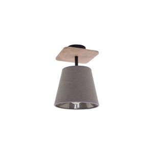 AWINION lampa sufitowa 1xE27 z ciemnym drewnem