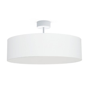 VIOLET lampa sufitowa abażur biały 50cm 3xE27