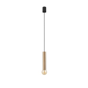 BATON lampa wisząca pojedyncza złota/czarna E27
