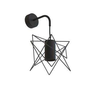 GSTAR BLACK lampa ścienna druciana czarna