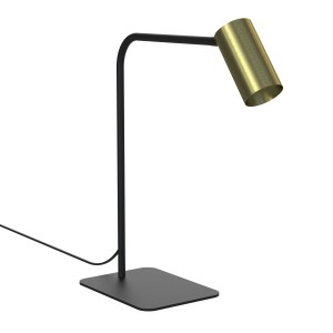 MONO lampa stolikowa biurkowa 1xGU10 złota/czarna