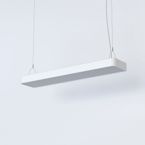 SOFT LED 90X20 lampa wisząca 2x16W T8 3000K biała