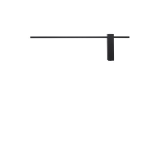 MOTIVE LED M 11W 3000K kinkiet czarny 80cm 380lm