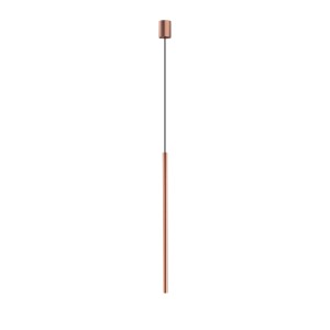LASER 750 zwis rurka 1xG9 satynowa miedź