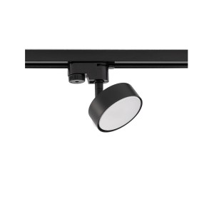 PROFILE PUCK spot regulowany czarny dysk GX53 wpinana do szyn 