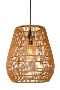 NERIDA 03844/01/72 zwis zewnętrzny z tworzywa imitującego rattan naturalny IP44 1xE27