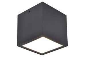 GEMINI 6389101118 lampa sufitowa zewnętrzna LED 6,9W 4000K IP65 ciemny szary