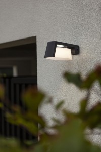 MOON 5206001118 kinkiet zewnętrzny nowoczesny LED 11W IP44 ciemny szary przełącznik CCT