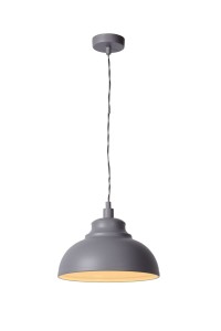 ISLA lampa wisząca szara fi 29cm 1xE14