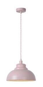 ISLA lampa wisząca różowy pastelowy fi 29cm 1xE14