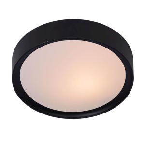 LEX plafon czarny fi 25cm 1xE27