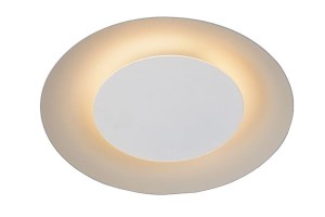 FOSKAL biały plafon LED 6W 2700K fi 21,5 cm światło odbite