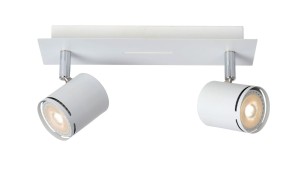 RILOU spot biały LED 2x5W 3000K żarówka ściemnialna w komplecie