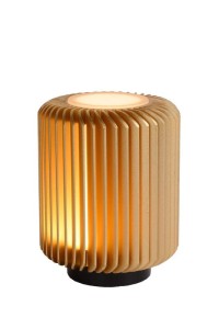 TURBIN nowoczesna lampa nocna złota LED 5W 3000K