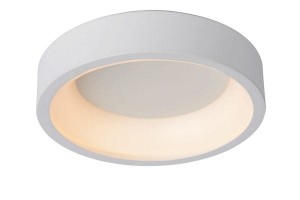 TALOWE nowoczesny biały plafon LED 20W 3000K fi 30cm oprawa przystosowana do ściemniania