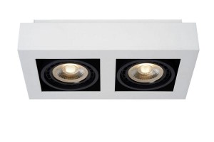ZEFIX oprawa natynkowa biała LED DIM 2x12W ES111 GU10 regulowana 