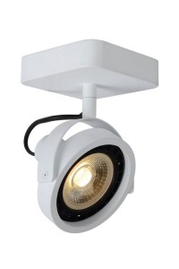 TALA LED 12W 3000K lampa ścienna sufitowa biała regulowana żarówka LED ES111 GU10 ściemnialna w komplecie