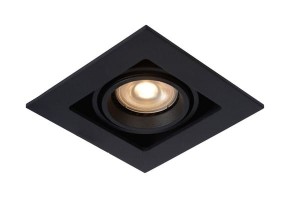 CHIMNEY oprawa podtynkowa czarna z głębią 1xGU10