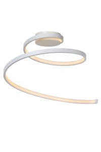 MAXENCE lampa sufitowa LED spirala 24W biała