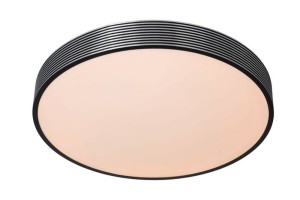 MALIN plafon czarny LED 24W 2700K fi 39cm 3 StepDim