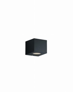 CORDOBA R28222632 kinkiet zewnętrzny czarny IP44 LED 2x2W