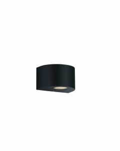 ROSARIO R28232632 kinkiet zewnętrzny czarny LED 2x2W IP44