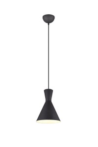 ENZO R30781032 lampa wisząca fi 20cm czarna 1xE27