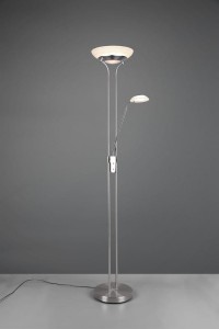 ORSON lampa stojąca satynowa LED 28W/6W DIM z funkcją do czytania