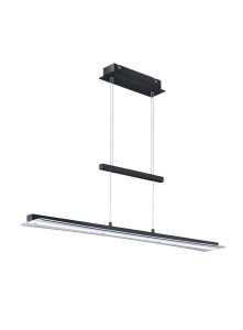 SMASH czarna lampa wisząca LED 18W CCT DIM regulacja wysokości