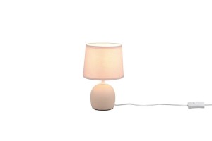 MALU lampa stołowa ceramiczna beżowa 1xE14