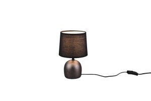 MALU lampa stołowa ceramiczna nikiel antyczny 1xE14
