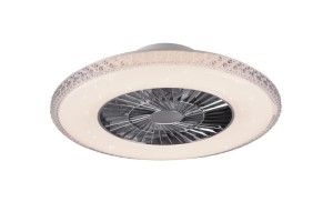 HARSTAD lampa wentylator LED 38W CCT sterowanie pilotem lub aplikacją