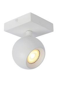 FAVORI spot biała kulka fi 9cm 1xGU10 regulowany