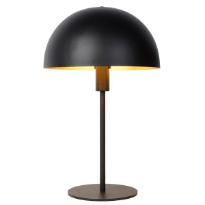 SIEMON lampka stolikowa z kopułką w kolorze czarnym 40cm