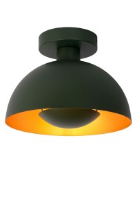 SIEMON lampa sufitowa z kopułką w kolorze zielonym 1xE27