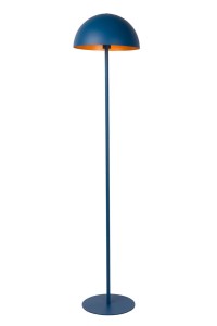 SIEMON lampa podłogowa z kopułką w kolorze niebieskim 1xE27