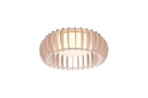 MONTE plafon z naturalnego drewna LED 16W  fi 40cm ściemnianie
